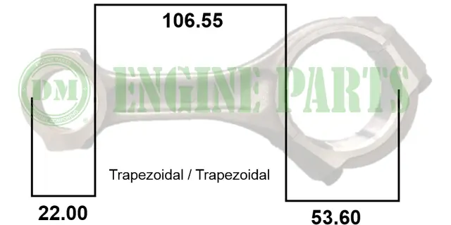 BIELA BMW B20/N20/N53 R4/R6