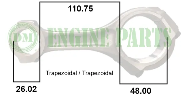 BIELA BMW/MINI/TOYOTA 1.6 N47C16