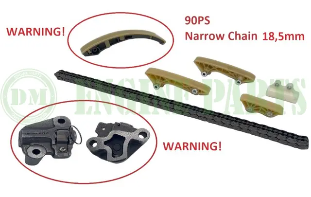 KIT CADENA S/E FORD D2FA/D2FB
