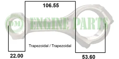 BIELA BMW B20/N20/N53 R4/R6