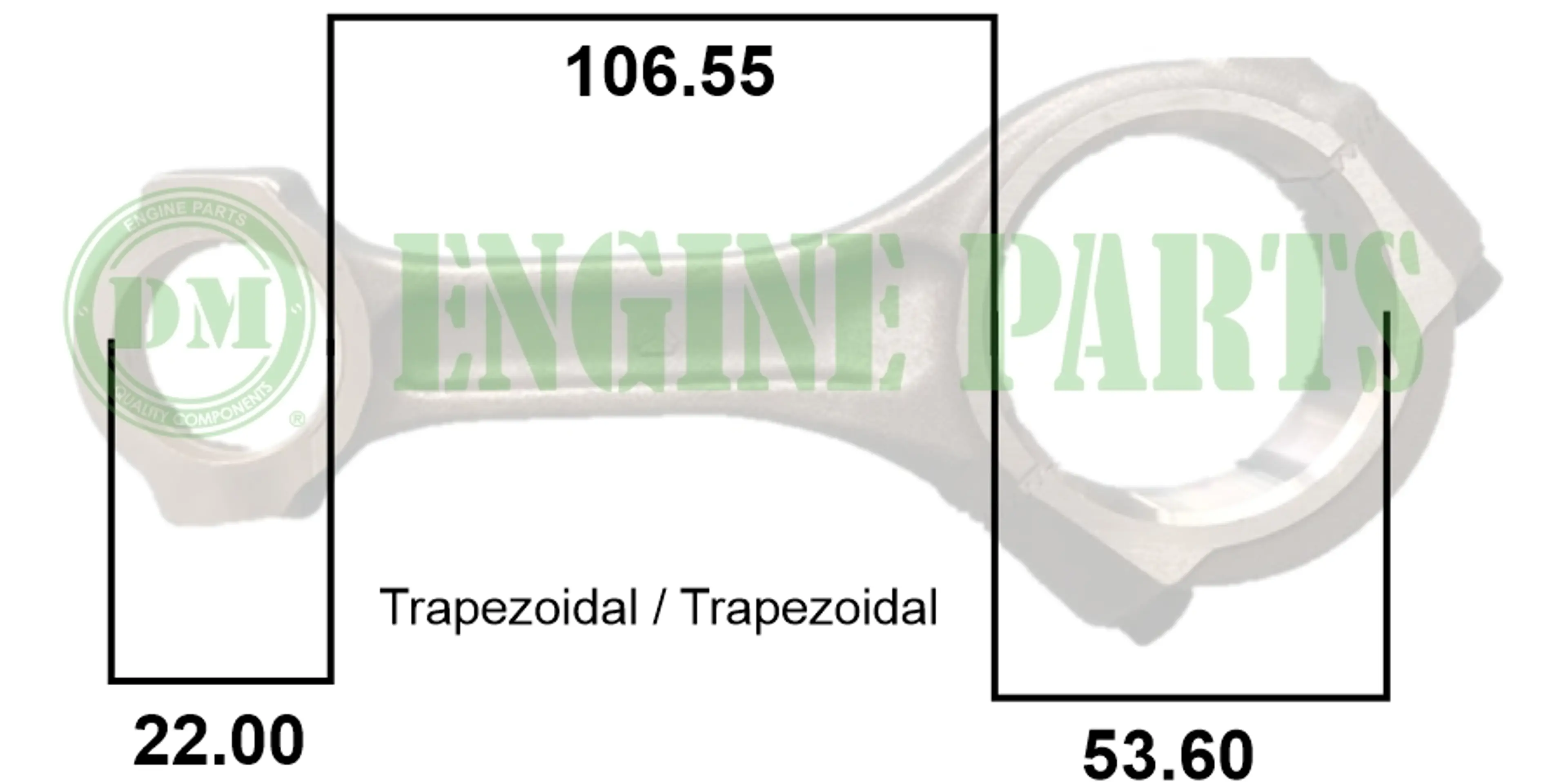 BIELA BMW B20/N20/N53 R4/R6