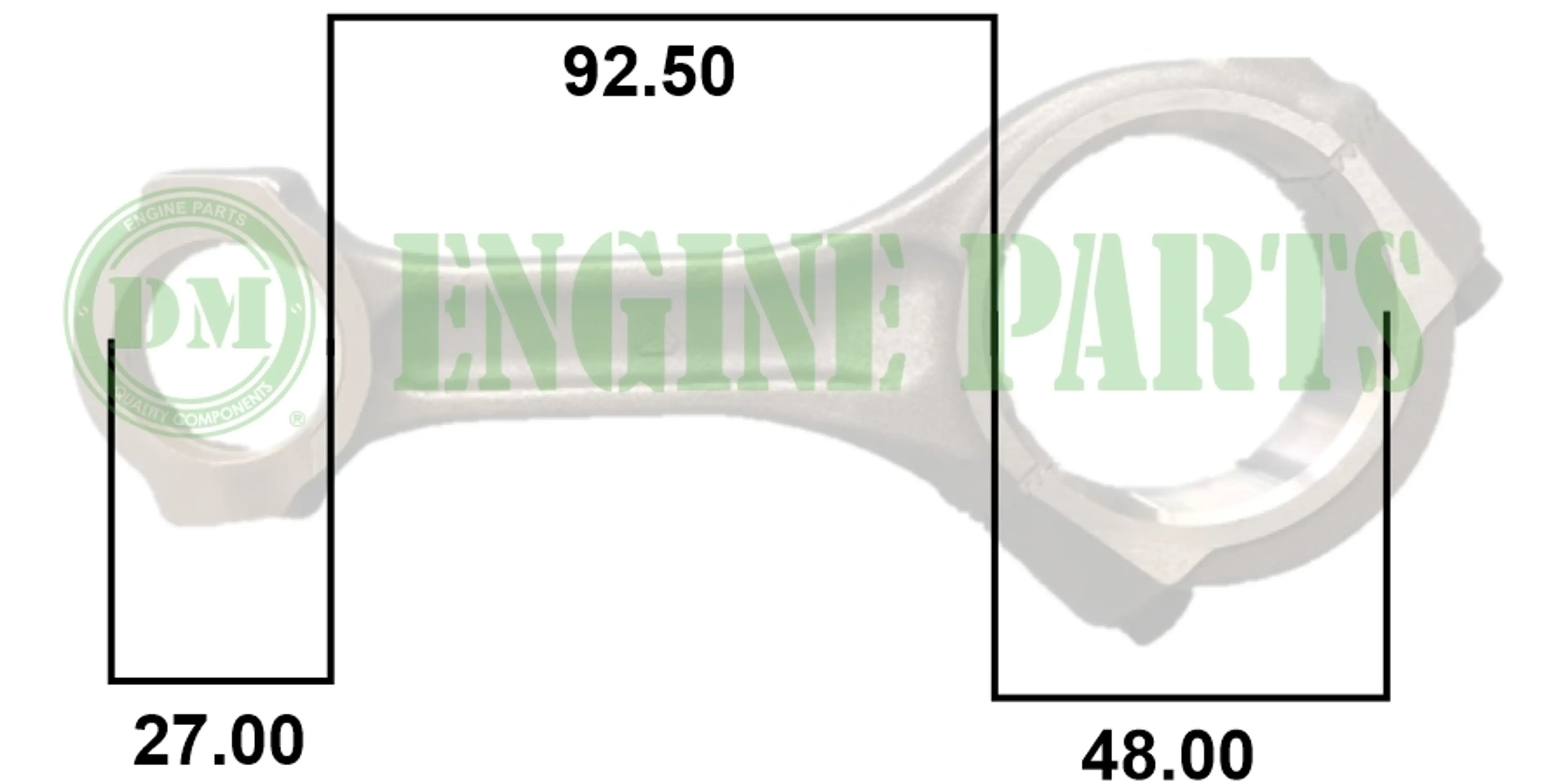 BIELA BMW 325TD-525TDS-725TDS - M51
