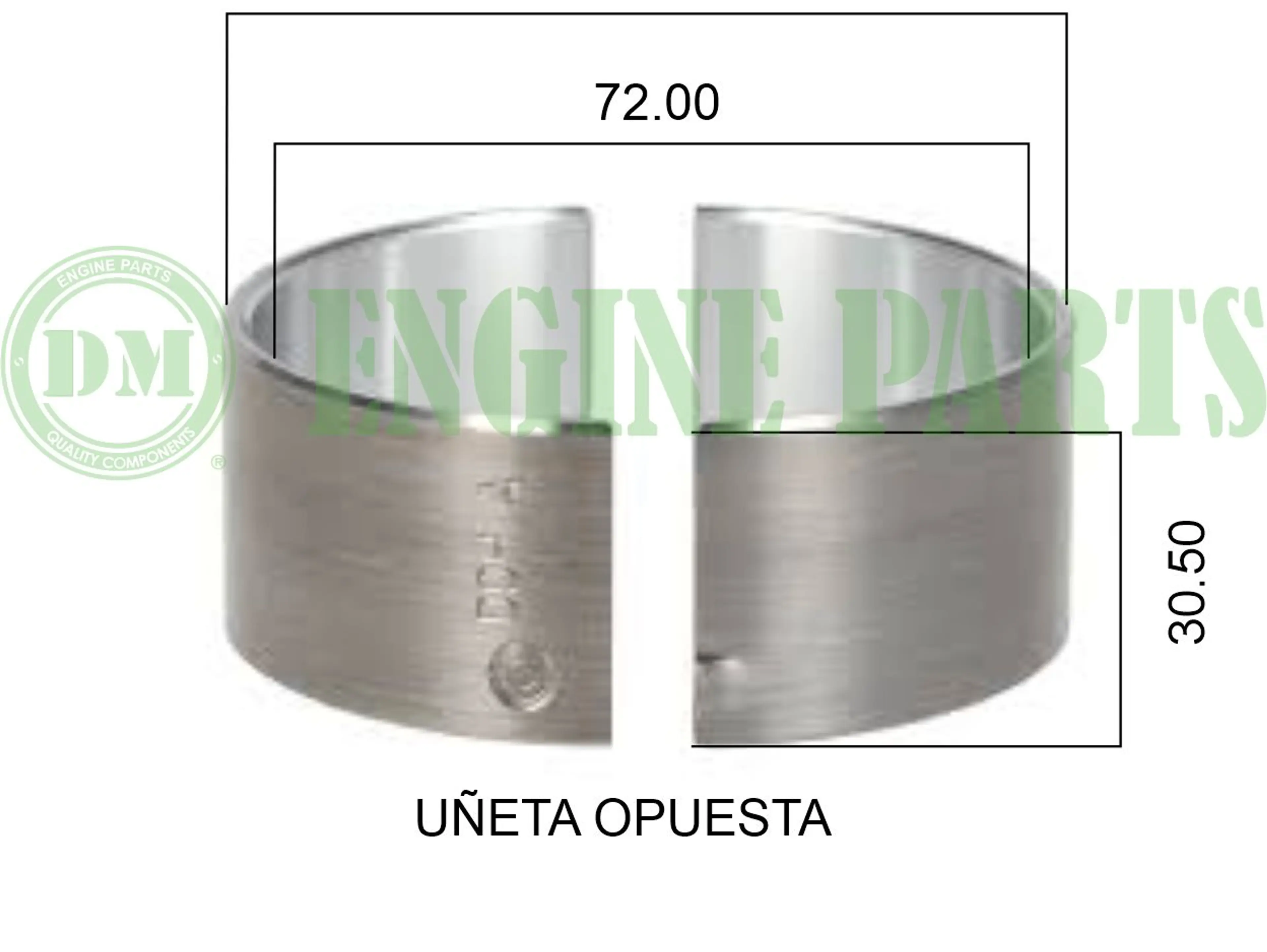 C/BIELA STD 4/6HK1 UÑETA OPUESTA