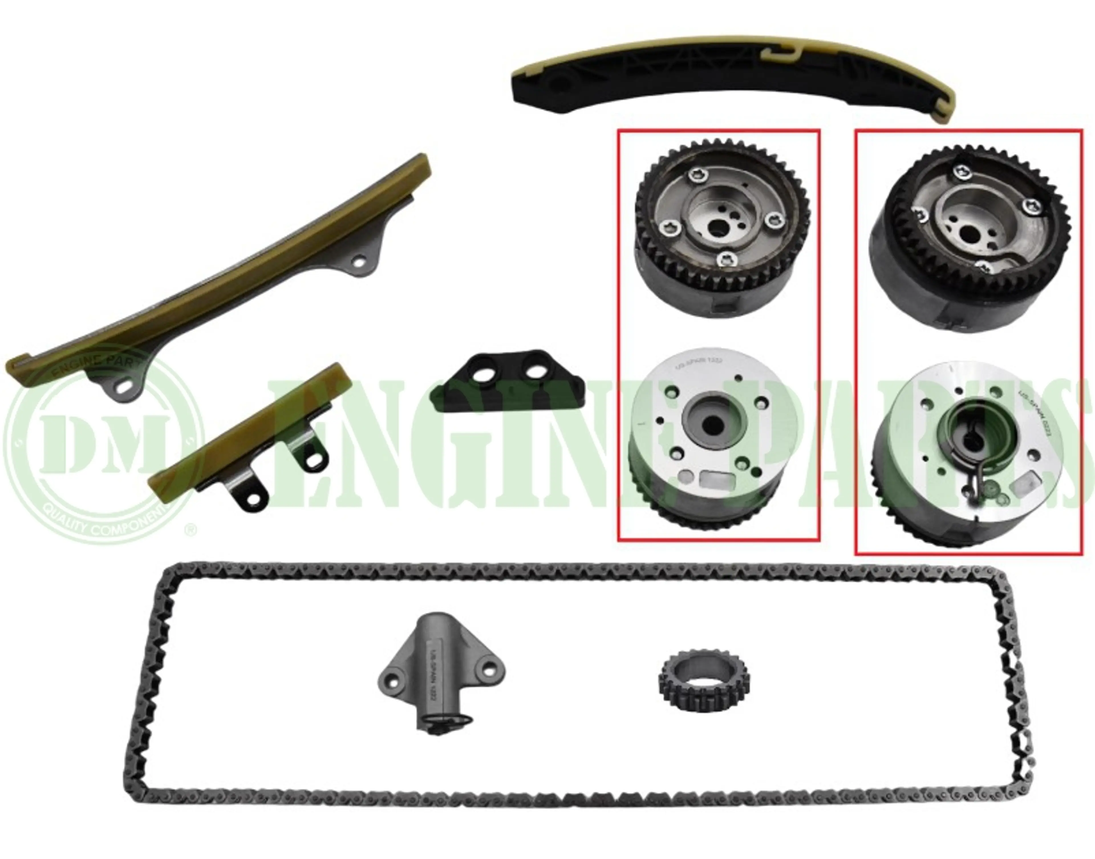 KIT CADENA C/E VAR HYUNDAI-KIA G4LC
