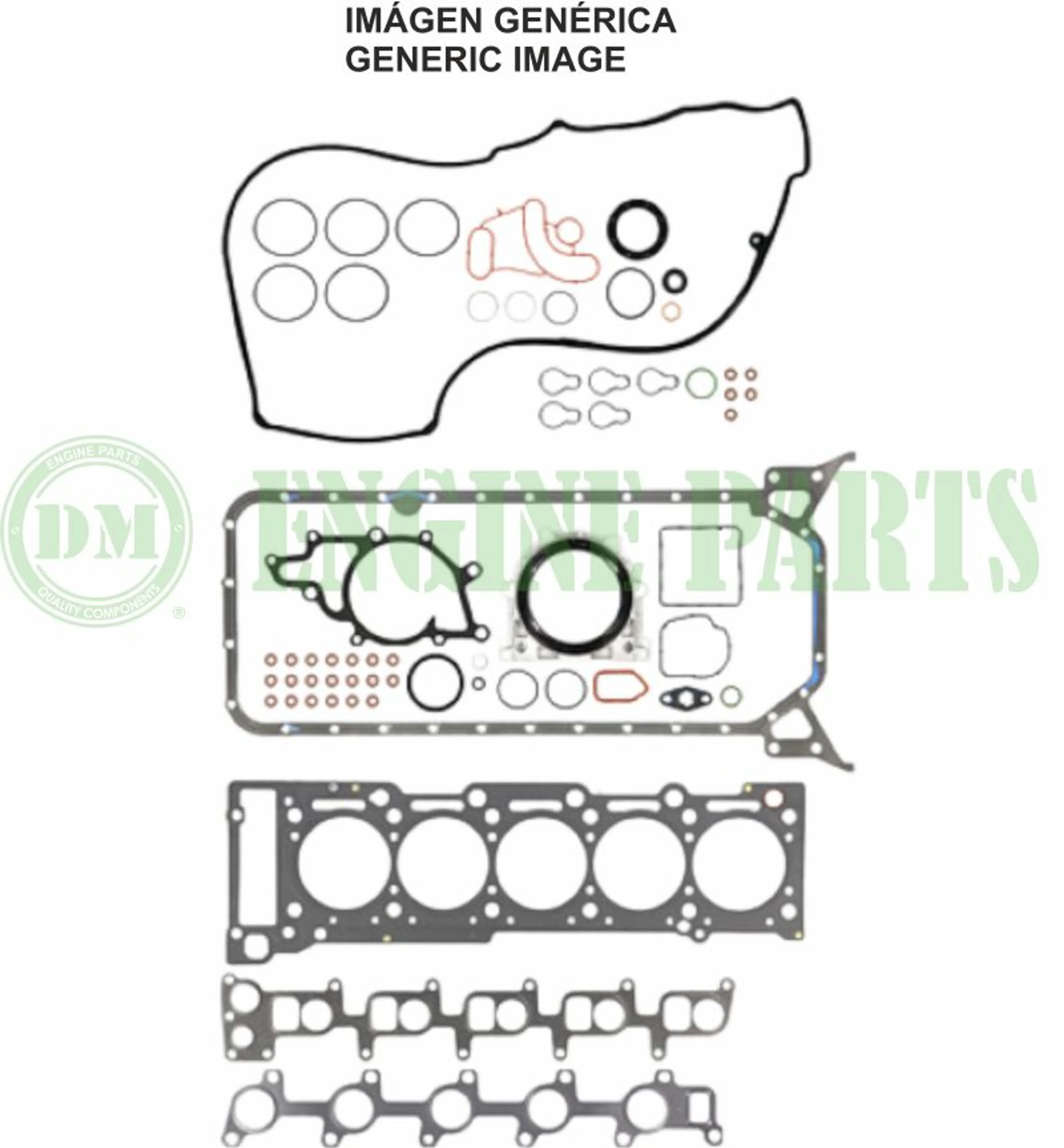 J/MOTOR KUBOTA V3300 / 3600 16V