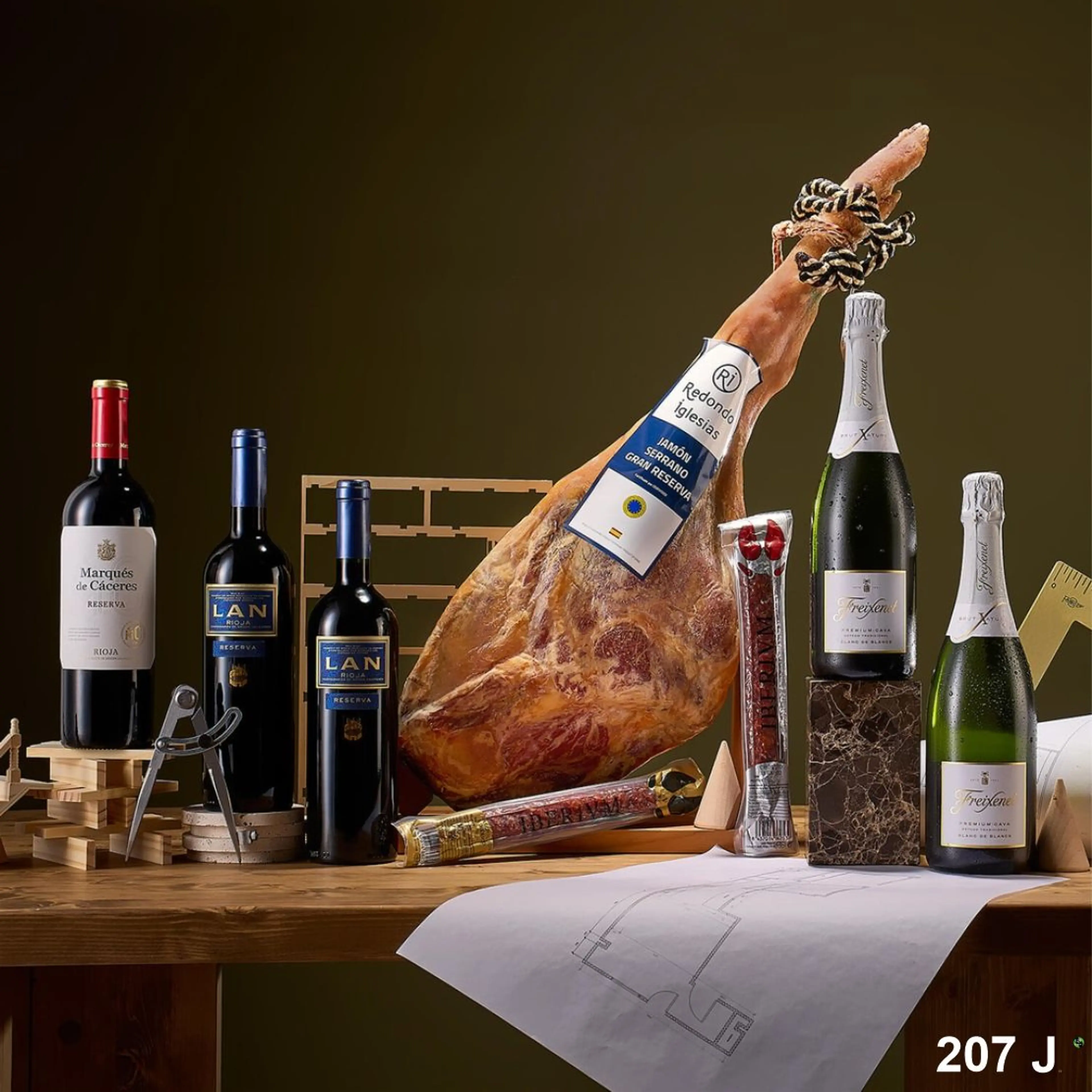 LOTE JAMON 207J - 200 PUNTOS